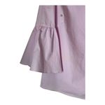 Philosophy  Shirt Women XS Pink‎ Cotton Pretty In Pink Pearl Bell Sleeve Top Photo 5