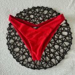 Beach Riot Vanessa High Cut Bikini Bottom, Red, X-Small, $88 Photo 2