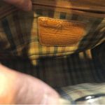 Brighton Vintage  Gold Two Tone Croc Embossed Leather Tote Shoulder Bag Purse Photo 5