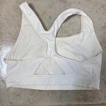 Athleta White  Racerback Sports Bra Photo 4