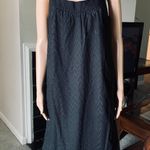 Loft black Eyelet Tank  Dress Photo 3