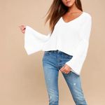 Free People  | Damsel Cable Knit Sweater Photo 7