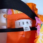 THML ‎ Orange and Pink Ruffled Dress - Size XS Photo 3