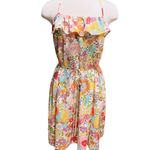 Liberty of London x Target Collab Retro Print Floral Halter Dress Size Large Yellow Photo 3