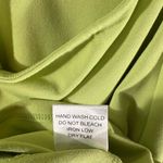 Iris ‎ Lime Green Cutout Dress Size Medium Photo 6
