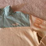 ‎ WOMENS PUMA POWER HALF-ZIP CREW SIZE MEDIUM Photo 2