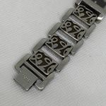 Fossil women watch silver brown tone ES2054 all stainless steel 21mm running Photo 4