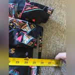 Nasty Gal Black Shirt with Colorful Queen of Hearts Accents PJ Shirt - Size 8 Photo 6