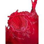 Enchanted Babydoll Red Nightie Sheer With Matching Thong Panty size S/M Size M Photo 1