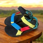 Teva Men’s Original Universal Sandals Retro Multicolor Size 8 Adventure Photo 0