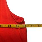 Soma Sleeveless Pleat Front Swing Dress Orange Small Casual Vacay Beach Cruise Photo 6