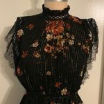 Planet Blue EUC Blu Life printed lurex mini dress Photo 1