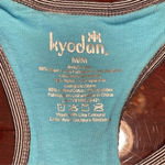 Kyodan  sport tank top activewear training yoga top camisole striped Sz M Photo 2