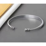 Boutique Engraved Boho‎ Cuff Bracelet | 925 Sterling Silver Photo 6