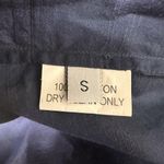 Anya Hindmarch Beach NWOT Tunic Dress Coverup Navy Blue Boho White Cotton Small Photo 3