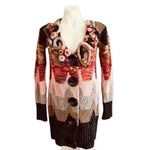 Anthropologie SLEEPING ON SNOW Loops & Angles Knit Cozycore Cardigan Size S Photo 2