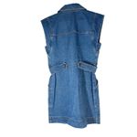 Veronica Beard Jax Denim Casual Mini Dress Size 0 Light Cornflower Photo 2
