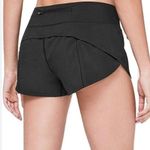 Lululemon Black Speed Up 2.5” Size 8 Photo 0
