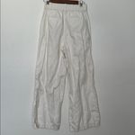 Madewell Cotton-Linen Pleated Wide-Leg Pants White Lighthouse Size 2 Photo 3