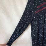 ZARA Star Print Stitch Black Romper Photo 6