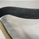 Carlisle Vintage Belt Sage Suede Gold Paisley Sz Small Photo 8