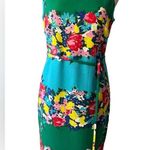 Talbots  Floral Dress Cotton Stretch Sheath Summer Career Church Party Size 10 Photo 1