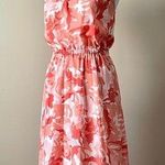 Nine West | Floral Flounce Sleeveless Midi Dress Sz L Photo 1