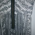 Twelfth Street Cynthia Vincent 4 XS Silk White Snake Mini Dress Gray Photo 4