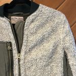 Free People NWT Rivington Sherpa jacket in green cream desert combo Photo 6