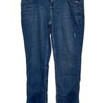 Arizona Jeans Arizona Jean Co Women's/Junior's Straight Blue Denim Jeans Size 18 1/2 Plus Photo 0