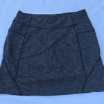 Athleta  Gray Mini Skater Skirt for Athletic Wear Photo 0