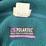 LL BEAN Vintage 90s L Polartec Southwest Fleece Pullover Jacket Made in USA Rare Blue Size L Photo 7