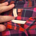 Anthropologie - Plaid Shirt in Pink, Orange and purple Photo 4