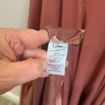 Lulus  Lovely Rusty Rose Bridesmaid Maxi Dress Large NWT Formal Wedding Gown Photo 4