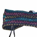 Forever 21  Rainbow Smocked Bandeau Bikini Top Women's Size Small Photo 5