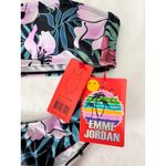 Jordan Emme  Floral Bikini Set‎ Padded Top Swimsuit Beach Vacation S Photo 3