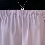 Shinestar  Purple Lilac OTS Semi Sheer Blouse M Photo 1