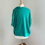 Banana Republic green oversized top Photo 9