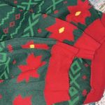 Holiday Time  green & red Christmas pajama pants size large Photo 8