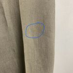 J. Jill 100% Linen Straight Leg Dress Pants Size 10T Taupe Neutral Staple Career Brown Photo 3