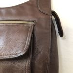 Fossil  1954 Classic #75082 Brown Pebbled Leather Crossbody Messenger Purse Bag Photo 3
