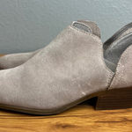 Joie  Rowen Taupe Leather Suede Booties Size 9 Ankle Boots V Cut Low Heel NEW Photo 0