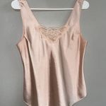 Judith Hart Intimate Apparel Vintage Pink Lace Cami Top Woman’s Sz M Style 9224 Size M Photo 6