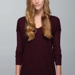 Lululemon the sweater life heathered bordeaux drama burgundy maroon sweater Photo 9