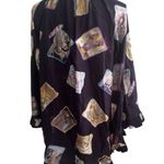 Zimmermann Purple Silk Celestial Zodiac Swing Dress Size 1 / US 6 Photo 7