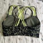 Victoria's Secret Cheetah Blk+ Green Bra + Knockout Leggings Set S/P EC like New Photo 4