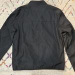 Kenneth Cole Vintage 90s Y2K Reaction Black Bomber Jacket - M Photo 4