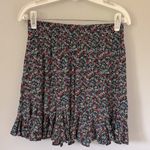 Loft  Spring Bloom Flounce Skirt Ditsy Floral Mini Small Photo 2