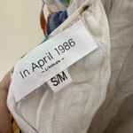 In April 1986 Dress Womens Small Medium Floral Maxi Boho Sundress Lined colorful White Photo 10