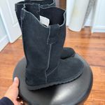 UGG  Classic Black Unlined Perforated Tall Boot size 7 Photo 4